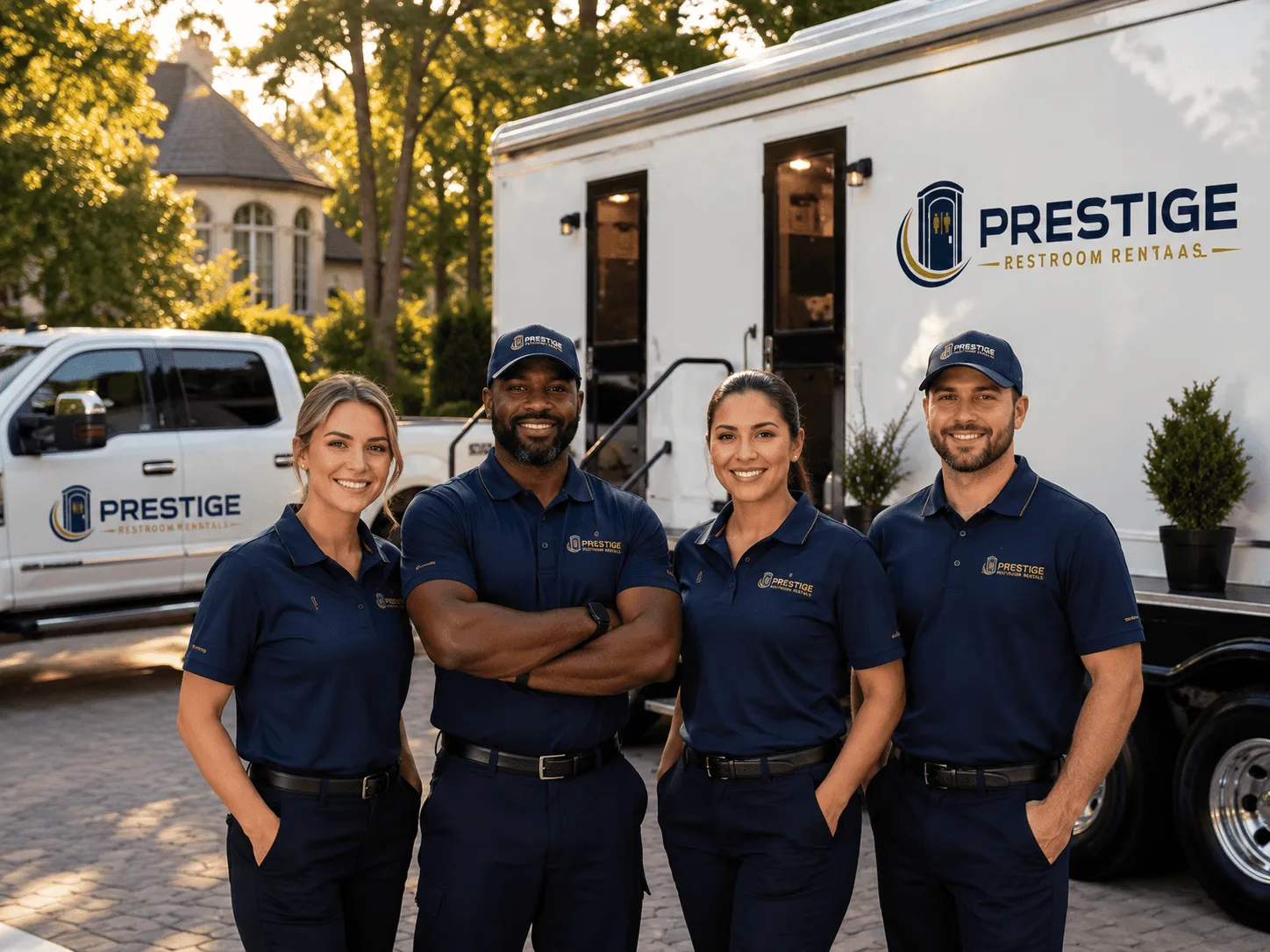 Trusted Luxury Portable Restrooms company in Waldo, WI